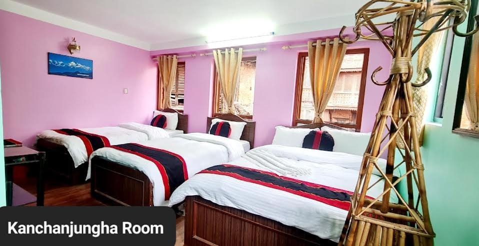 Annapurna Guest House And Rooftop Restaurant Bhatgoan Exteriör bild